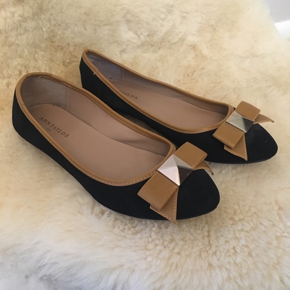 Ann Taylor Shoes - Ann Taylor Bow Flats